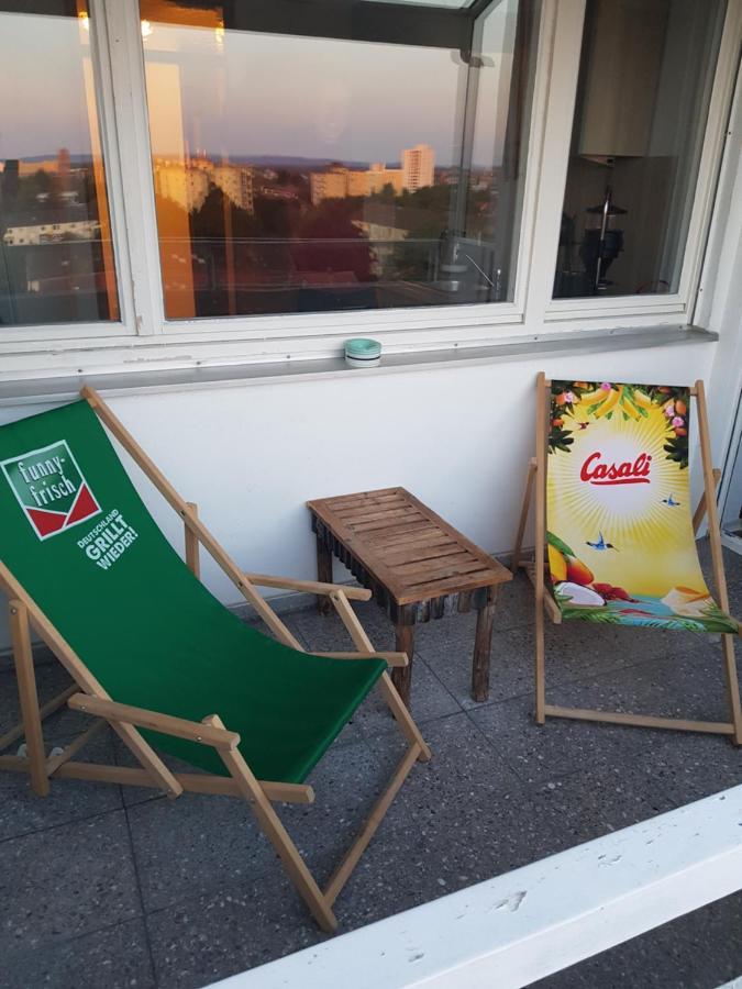 Penthouse "Marc Aurel" - Greatview, Wifi & Netflix Apartment Schweinfurt Exterior foto