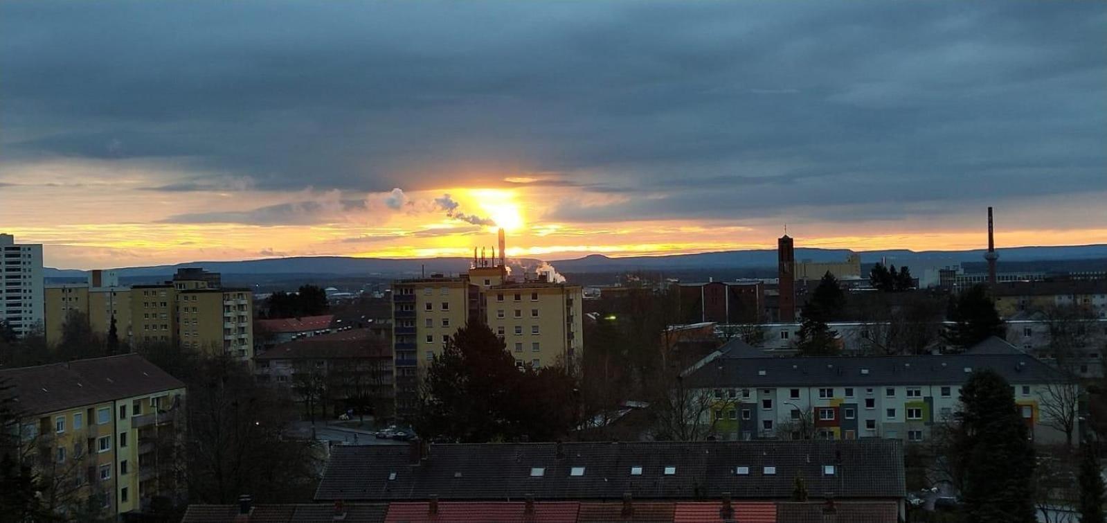 Penthouse "Marc Aurel" - Greatview, Wifi & Netflix Apartment Schweinfurt Cameră foto